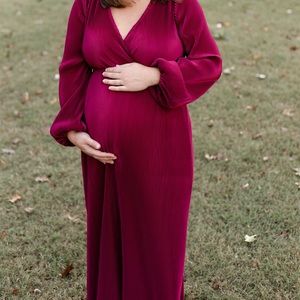 Venus Scarlet Pleated Maxi Dress